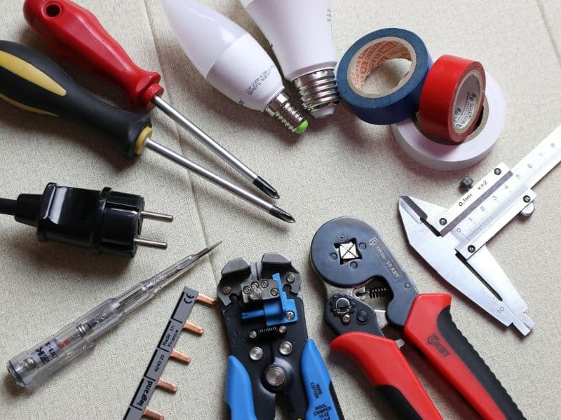 Carpenter working on door repair in Rochester NY